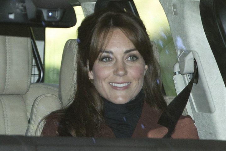 Il fait frisquet en Ecosse et Kate a ressorti son manteau Hobbs