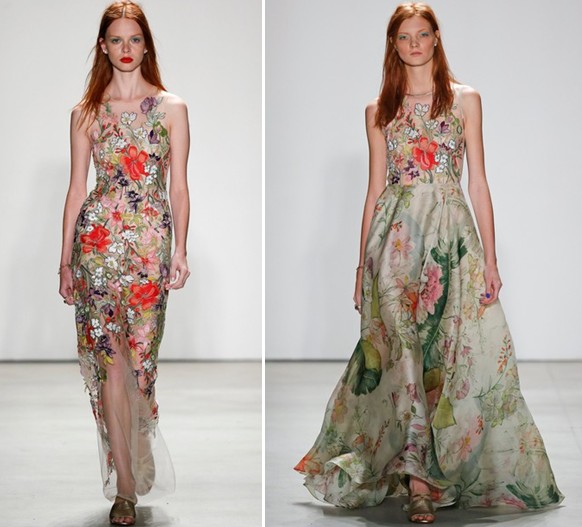 Flower power Jenny Packham S/S 2016