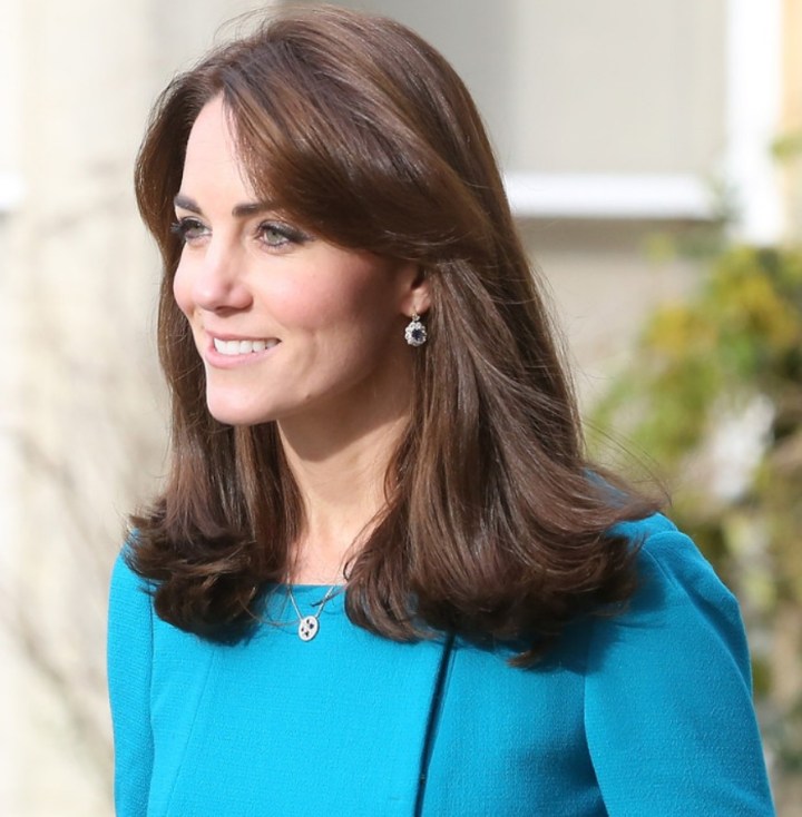 Elle porte sa couleur préférée