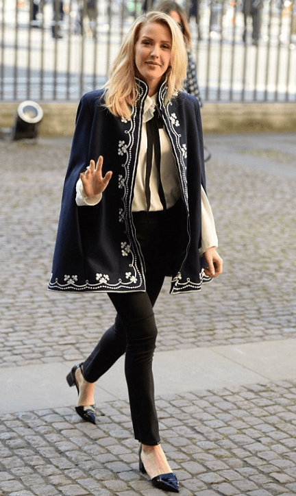 Ellie Goulding a interprété quelques airs lithurgiques