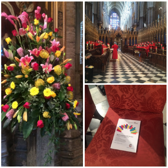 Commonwealth Day backstage