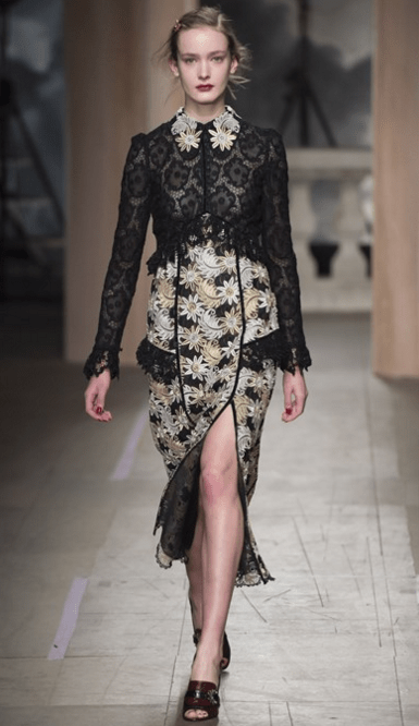 Erdem manteau poétique