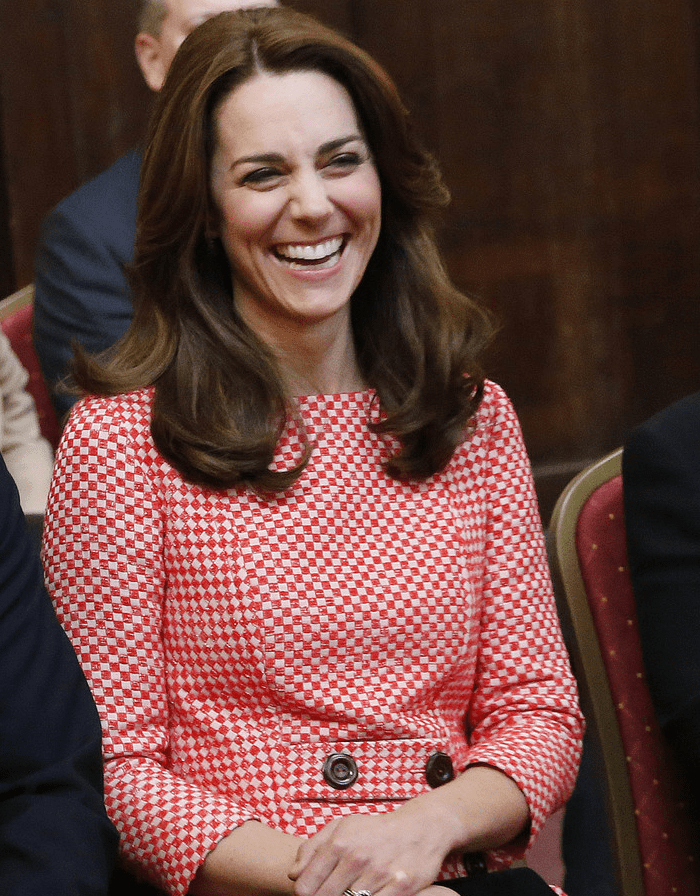 Kate avait la pêche