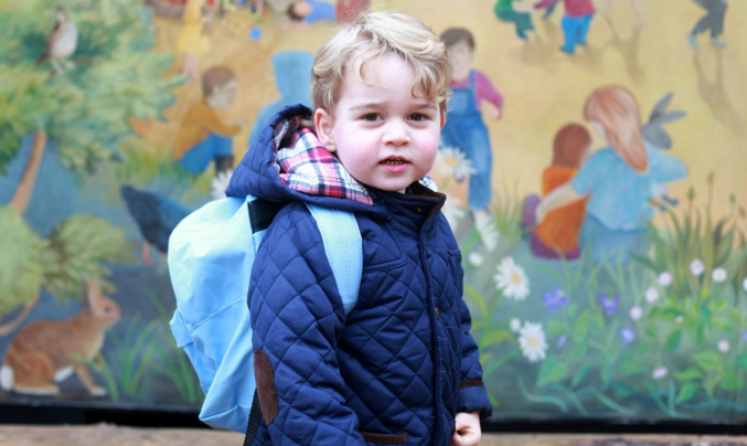 George libère son Moi créatif à la crèche Montessori