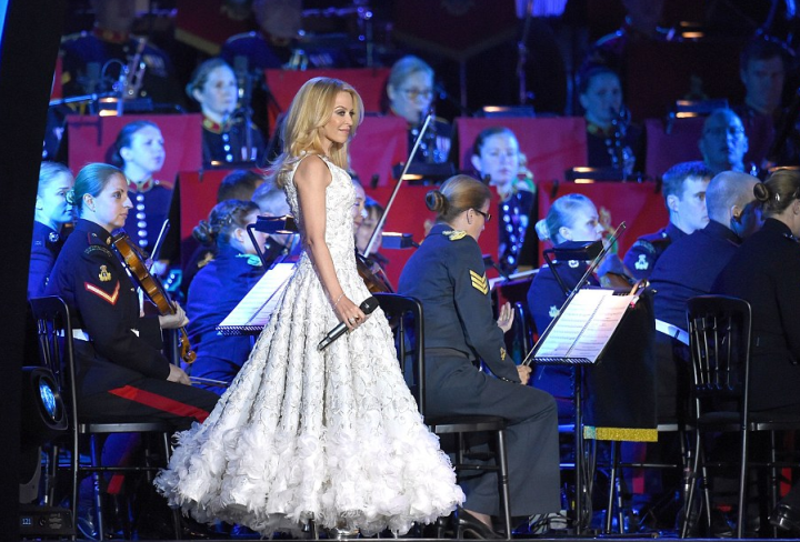 La reine Kylie Photo PA