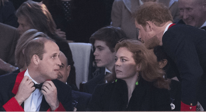 Les smokings d'écuyers de William et Harry Photo Stephen Lock