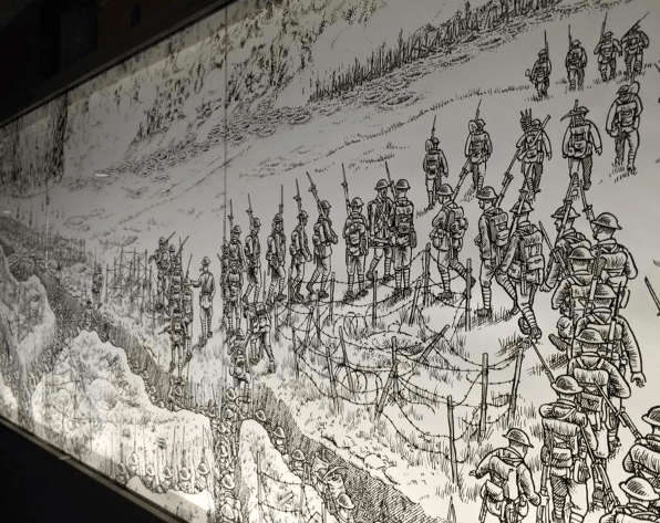 Fresque murale de Thiepval