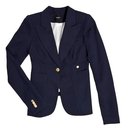 Smythe one button blazer