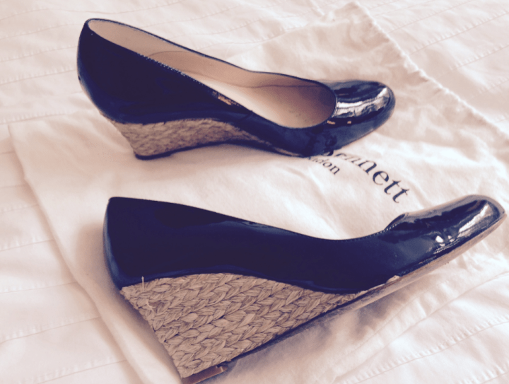 Zella noires en cuir vernis LK. Bennett pointure 40 vendues avec boîte+dusty bag 150€