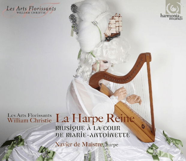 CD La reine harpe Harmonia Mundi 16.99€